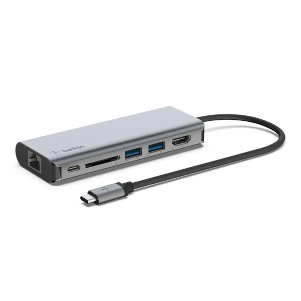 USB-jaotur Belkin AVC008BTSGY Hõbedane