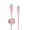 USB-C - Lightning kabelis Belkin CAA011BT1MPK 1 m Rožinė