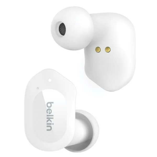 Headphones with Microphone Belkin AUC005BTWH White