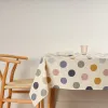Tahroja estävä pöytäliina Belum 0120-160 100 x 250 cm Ympyrät