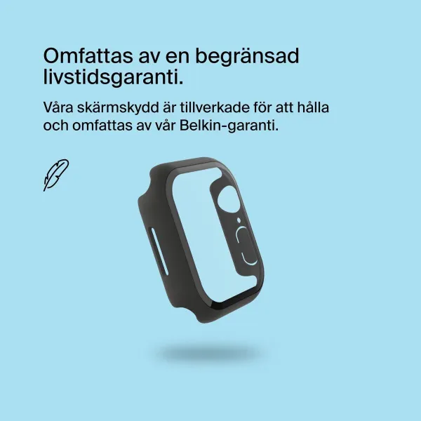 Smartwatch screen protector Belkin OVG004ZZBK-REV Black