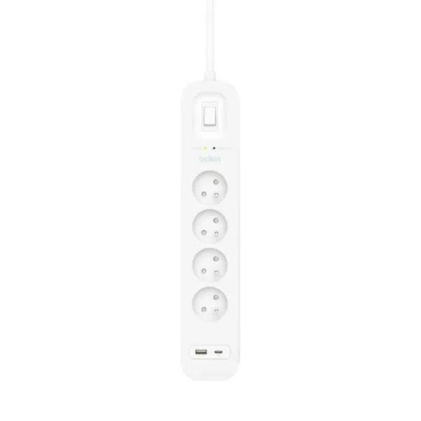4-socket plugboard with power switch Belkin SRB001CA2M (2 m)