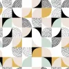 Pillowcase Decolores Anna Multicolour 175 Threads 65 x 65 cm