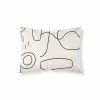 Pillowcase Decolores Liso Burgundy 175 Threads 45 x 125 cm