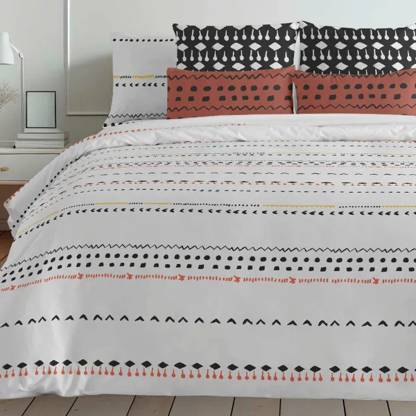 Пододеяльник Decolores Kiel Разноцветный 175 темы 220 x 220 cm