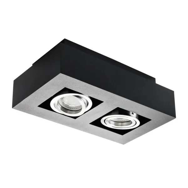 Ceiling-mounted spotlight fitting STOBI