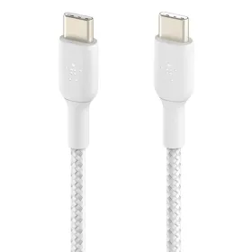 USB-C to USB-C Cable Belkin CAB004BT2MWH White 2 m