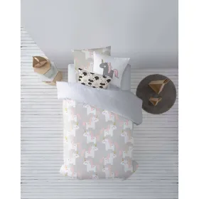 Nordic cover Decolores Mileto Multicolour 175 Threads 180 x 220 cm
