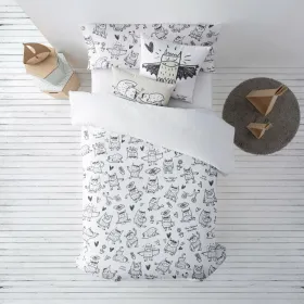 Пододеяльник Decolores Monstre black 175 темы 180 x 220 cm