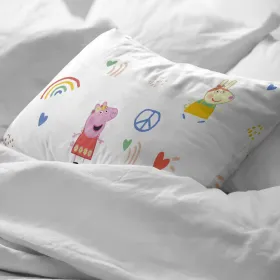 Tyynyliina Peppa Pig Peace Monivärinen 30 x 50 cm