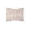 Pillowcase Kids&Cotton Vichy Pink 30 x 50 cm