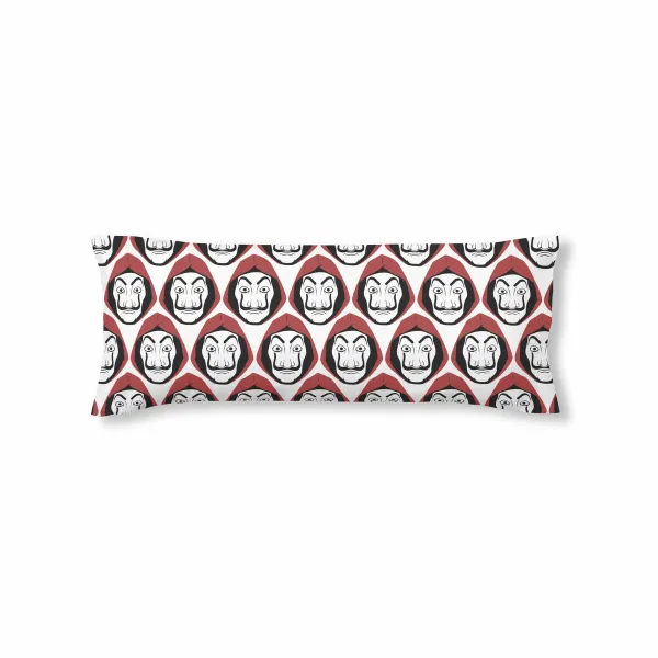 Наволочка La casa de papel Разноцветный 175 темы 45 x 110 cm 100 % хлопок