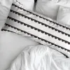 Pillowcase Kids&Cotton Guildo black 45 x 110 cm 100% cotton