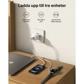 USB Cable Belkin WCH018HQWH White