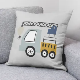 Tyynysuoja Kids&Cotton Brail A Valkoinen 50 x 50 cm Puuvilla