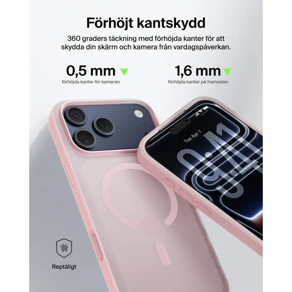 Mobile cover Belkin iPhone 17 Pro Max Pink Apple