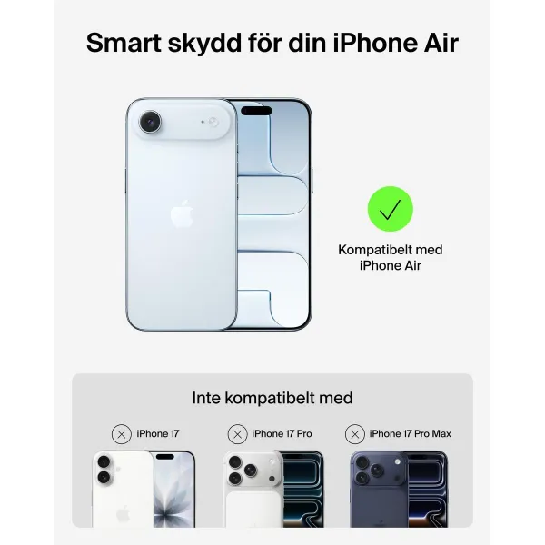 Mobile cover Belkin iPhone Air Black