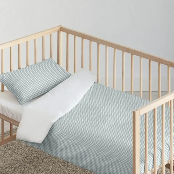 Vaikiškos lovatiesės antklodė Kids&Cotton Vichy 100 x 120 cm
