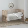 Cot Quilt Cover Kids&Cotton Werner Gris 115 x 145 cm