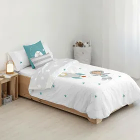 Nordic cover Kids&Cotton Elm White 155 x 220 cm