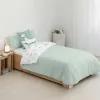 Пододеяльник Kids&Cotton Kanu Мята 155 x 220 cm