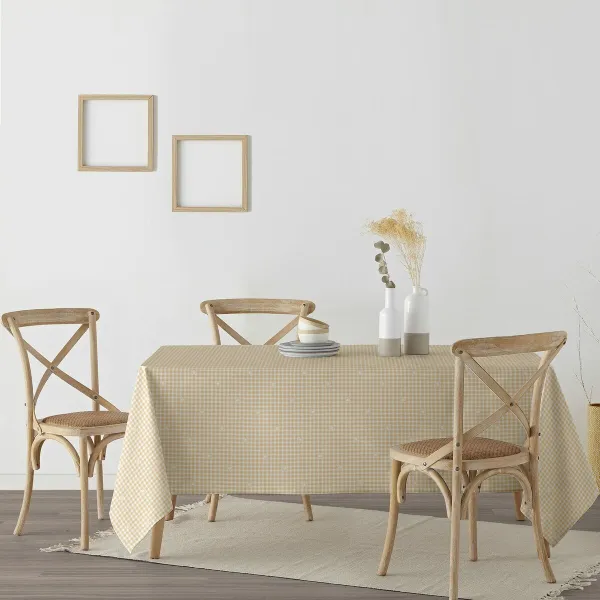Dėmėms atspari derva dengta staltiesė Belum 0400-6 Spalvotas 250 x 150 cm