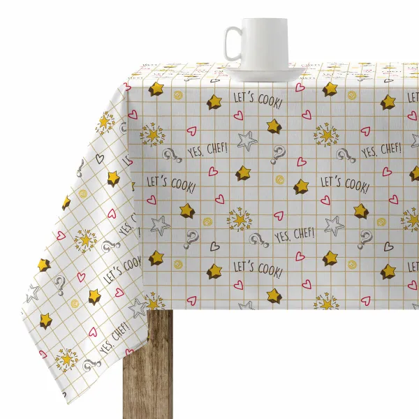 Dėmėms atspari derva dengta staltiesė Belum 0400-69 Spalvotas 150 x 150 cm