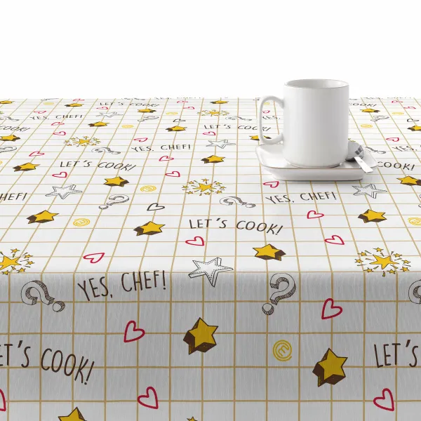 Stain-proof resined tablecloth Belum 0400-69 Multicolour 150 x 150 cm