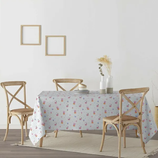 Dėmėms atspari derva dengta staltiesė Belum Awesome 4 Spalvotas 150 x 150 cm