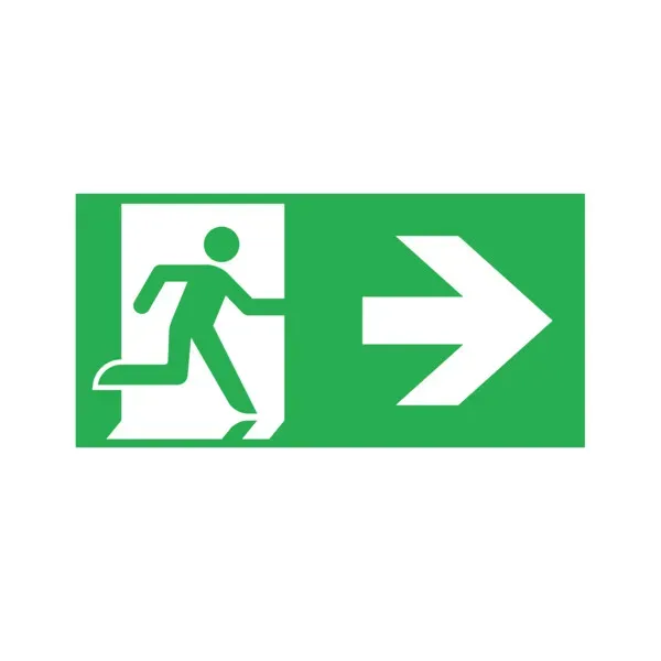 Exit sign PICTO G