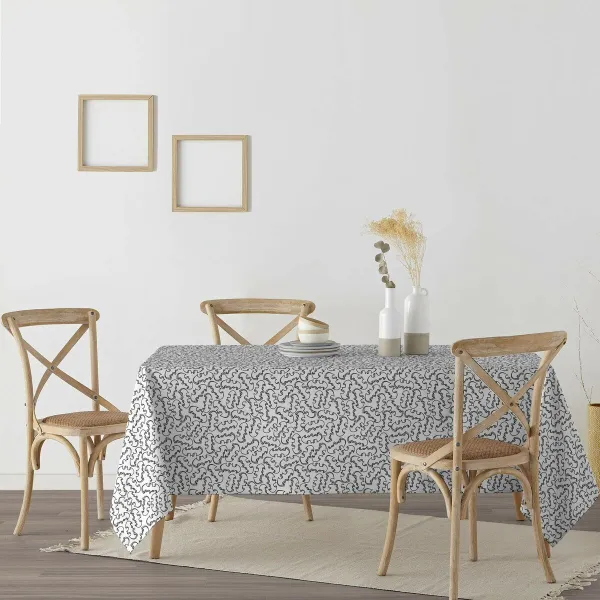 Stain-proof resined tablecloth Belum Nordic Hero 1 Multicolour 300 x 150 cm