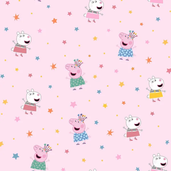 Gultas veļa ar rāvējslēdzēju Peppa Pig Awesome Daudzkrāsains 90 x 200 cm 90 x 1 x 200 cm