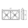 Emergency lighting LED ONTEC S