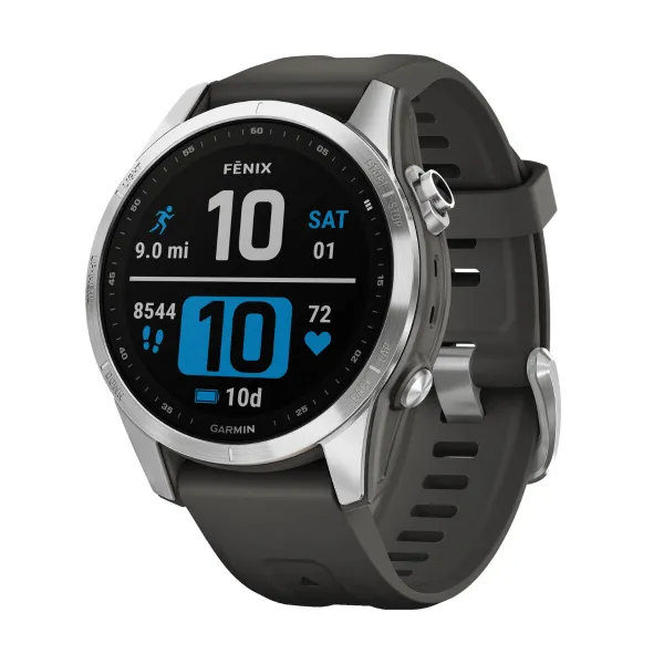 Älykello Garmin Fénix 7S - Standard Edition Harmaa 1,2