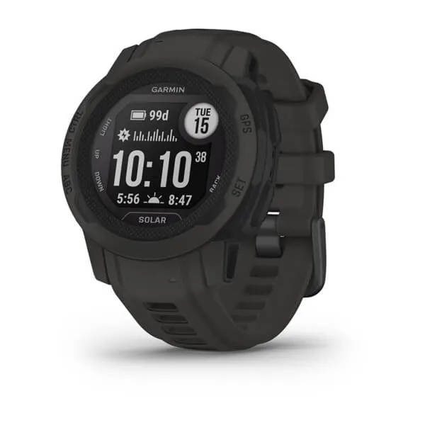 Nutikell Garmin Instinct 2S Solar Grafiithall Tumehall 0,79" 40 mm