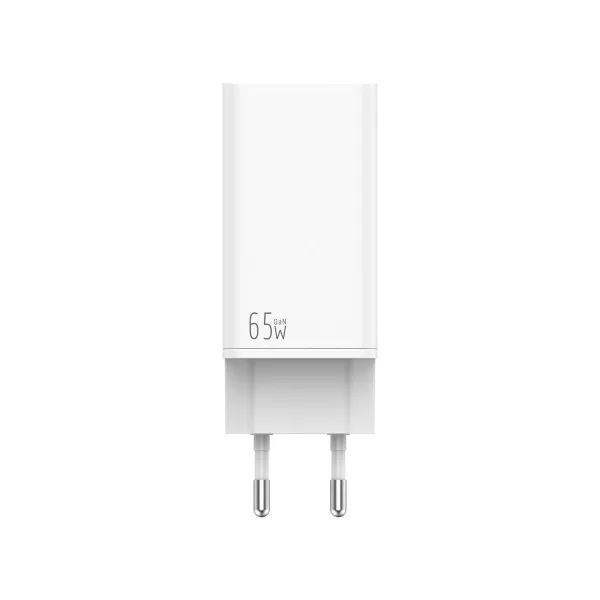 Sienas Lādētājs LEOTEC LECSPH65W3W Balts 65 W