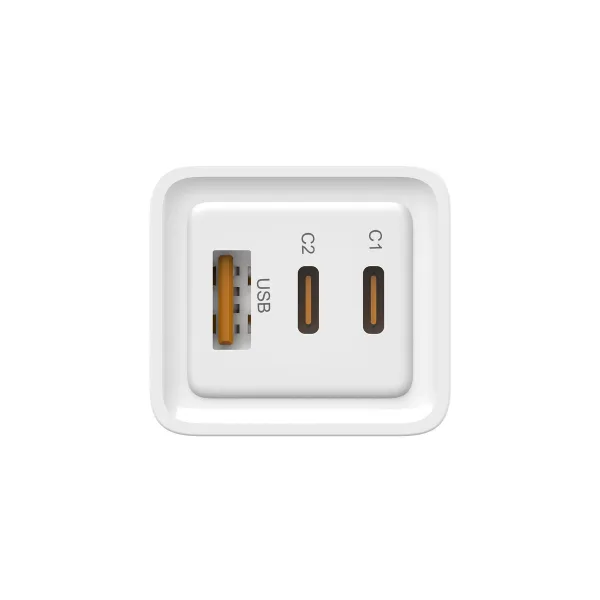 Сетевое зарядное устройство LEOTEC LECSPH65W3W Белый 65 W