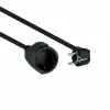 Extension Lead NANOCABLE 10.22.0610-BK Black