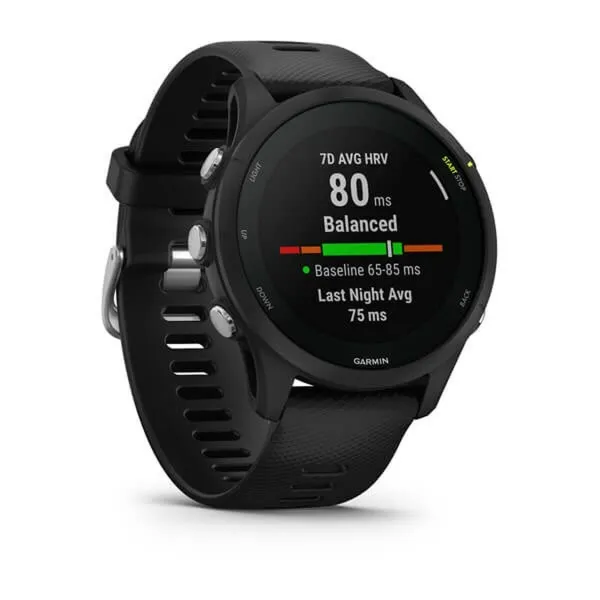Smartwatch Garmin Forerunner 255 Black 1,3" 46 mm