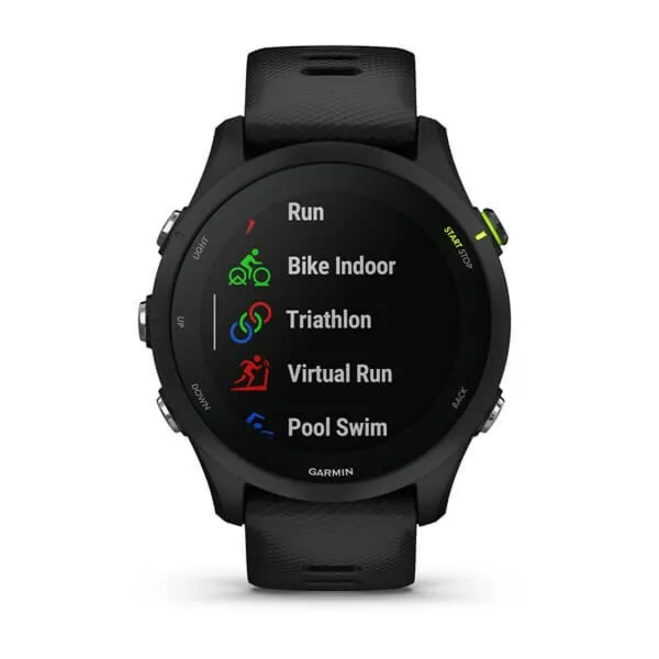Nutikell Garmin Forerunner 255 Must 1,3" 46 mm