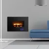 Dekoratyvinė elektrinė kamino krūtinė Orbegozo CM 8000 Juoda 1800 W