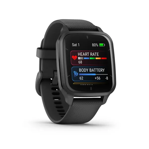 Smartwatch Garmin Venu Sq 2 Black 1,4