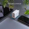 Sienas Lādētājs TooQ TQWC-GANQC2PD65WT 65 W