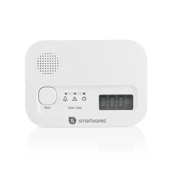 Kombinētais dūmu un oglekļa monoksīda detektoru komplekts Smartwares FGA-13041 85 dB