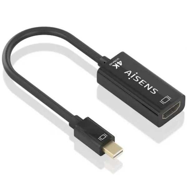 VGA laidas Aisens A125-0904 Juoda 15 cm