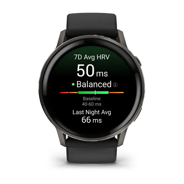 Smartwatch Garmin Venu 4 Black 1,4" 45 mm