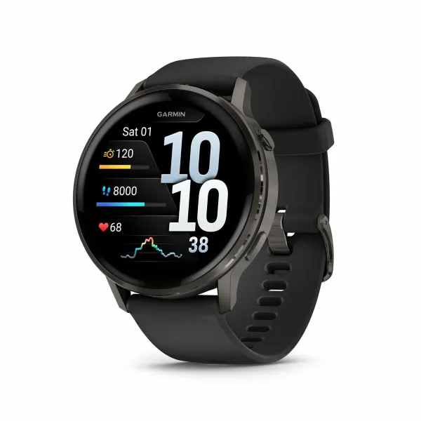 Nutikell Garmin Venu 4 Must 1,4" 45 mm