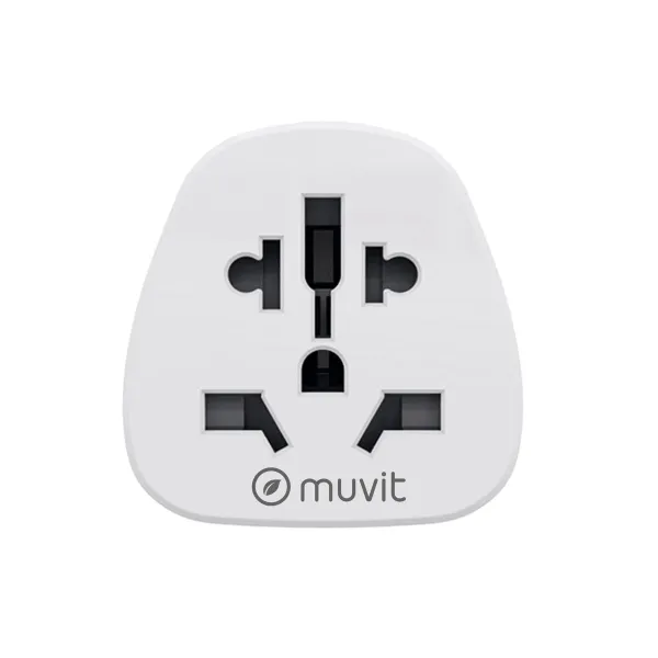 Универсальный адаптер Muvit For Change MCADP0007 Белый