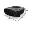 Verwarming Orbegozo 16844 2000 W Melns