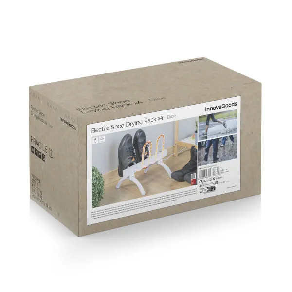 Sähköinen Kenkien Kuivausteline Droe InnovaGoods 40 W 2 paria